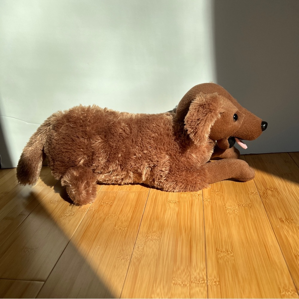 Fluffy Brown Dog Plush MUST BUNDLE